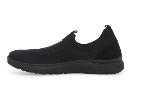 Melluso male Mocassini Tessuto U41121Z-248929 Nero